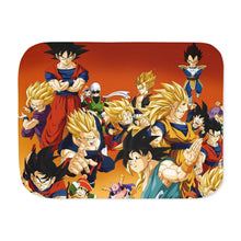 Load image into Gallery viewer, Anime Dragon Ball Z Sherpa Blanket
