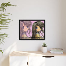 Load image into Gallery viewer, Clannad Tomoyo Sakagami Canvas Framed Art Print
