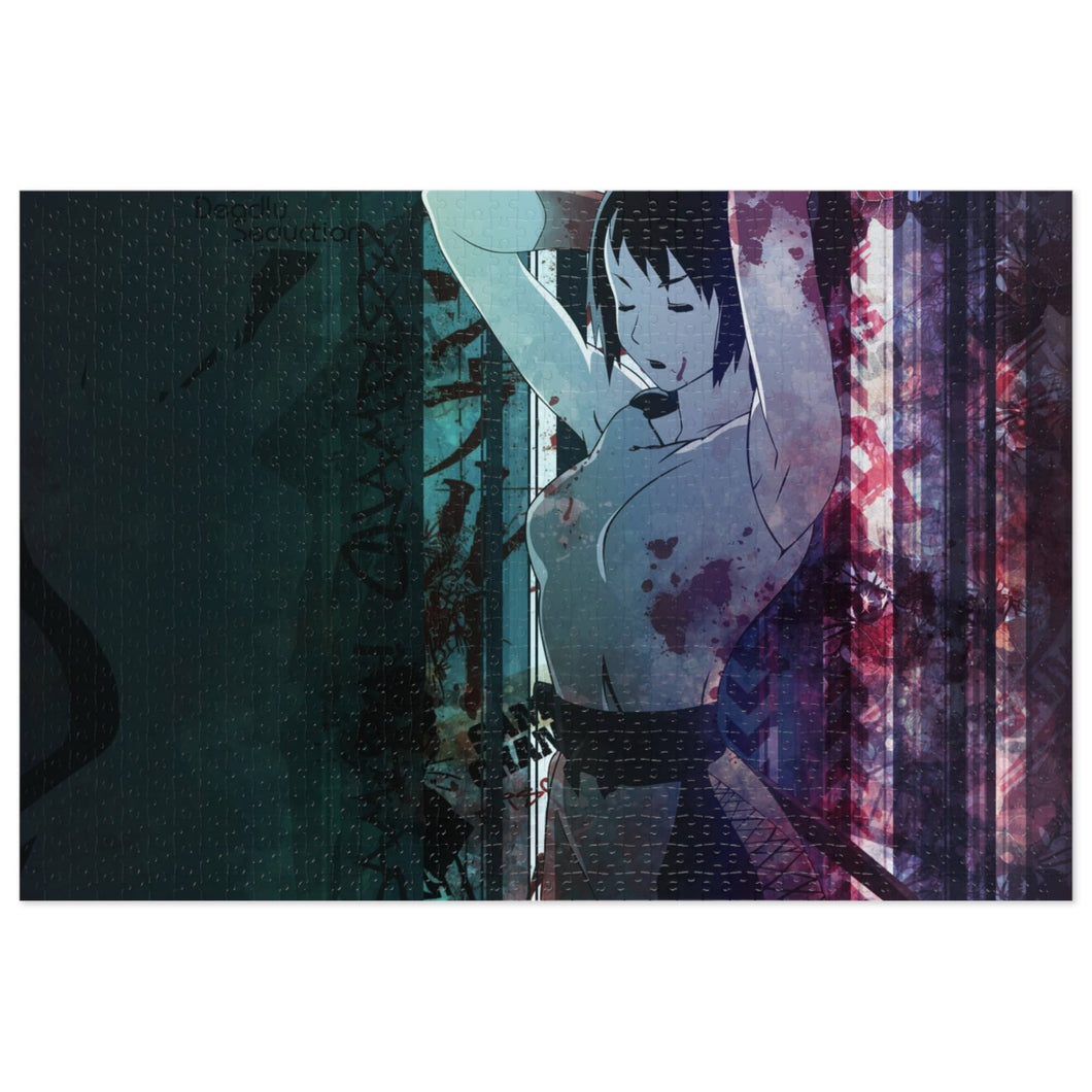 Anime Samurai Champloor Jigsaw Puzzle