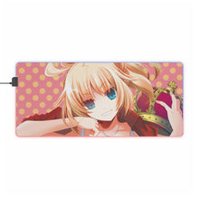 Load image into Gallery viewer, Fate/Apocrypha Saber Of Red RGB LED Mouse Pad (Desk Mat)
