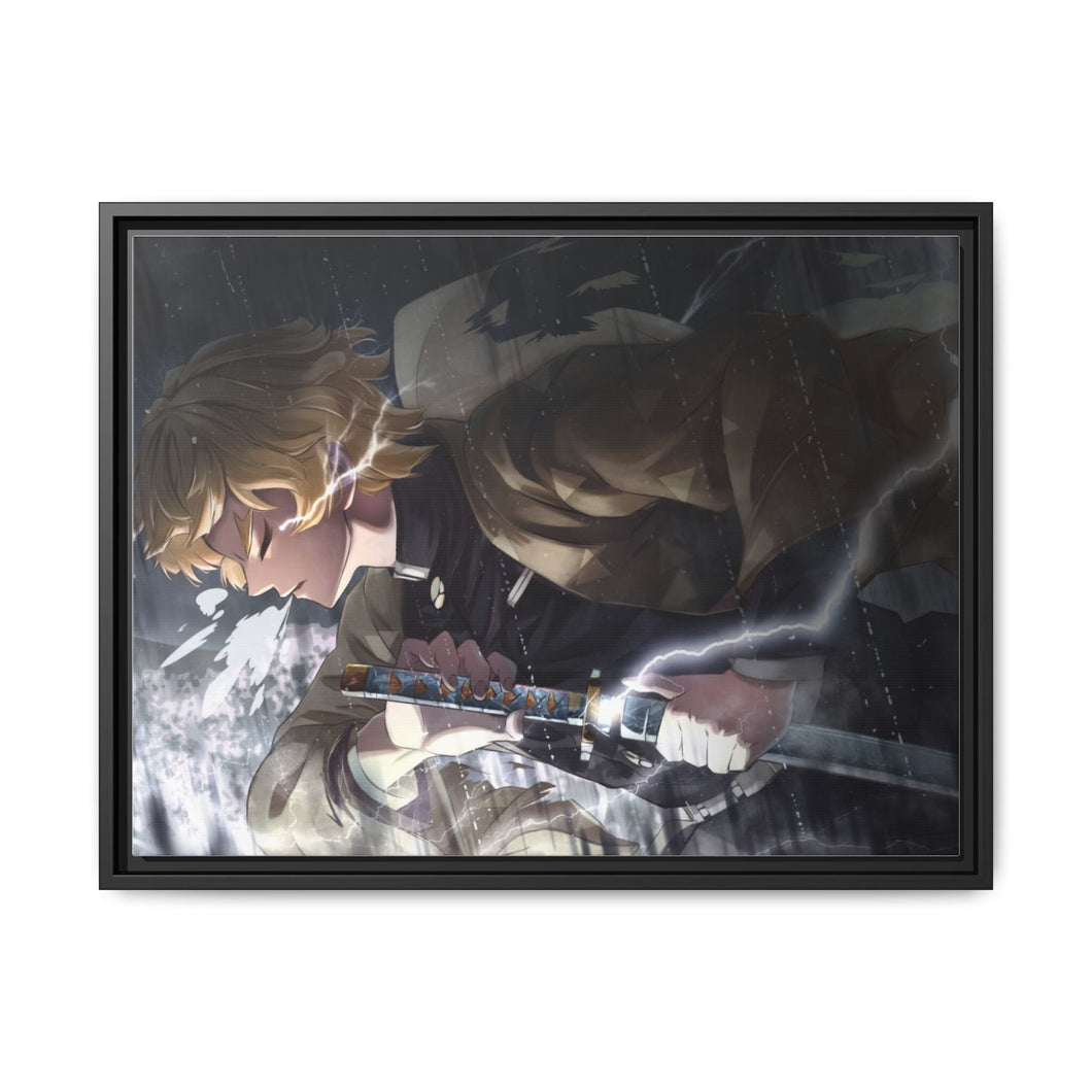 Demon Slayer: Kimetsu no Yaiba Canvas Framed Art Print