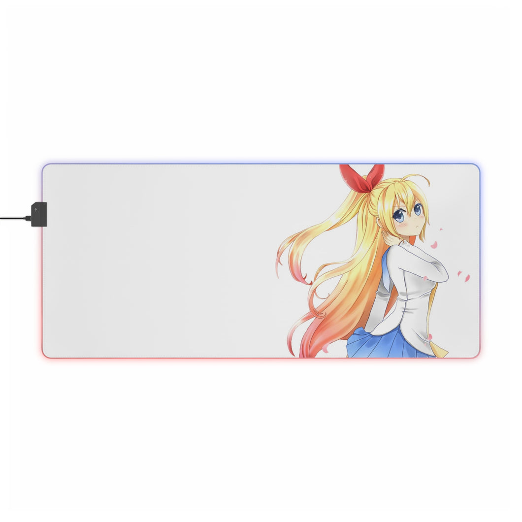 Nisekoi Chitoge Kirisaki RGB LED Mouse Pad (Desk Mat)