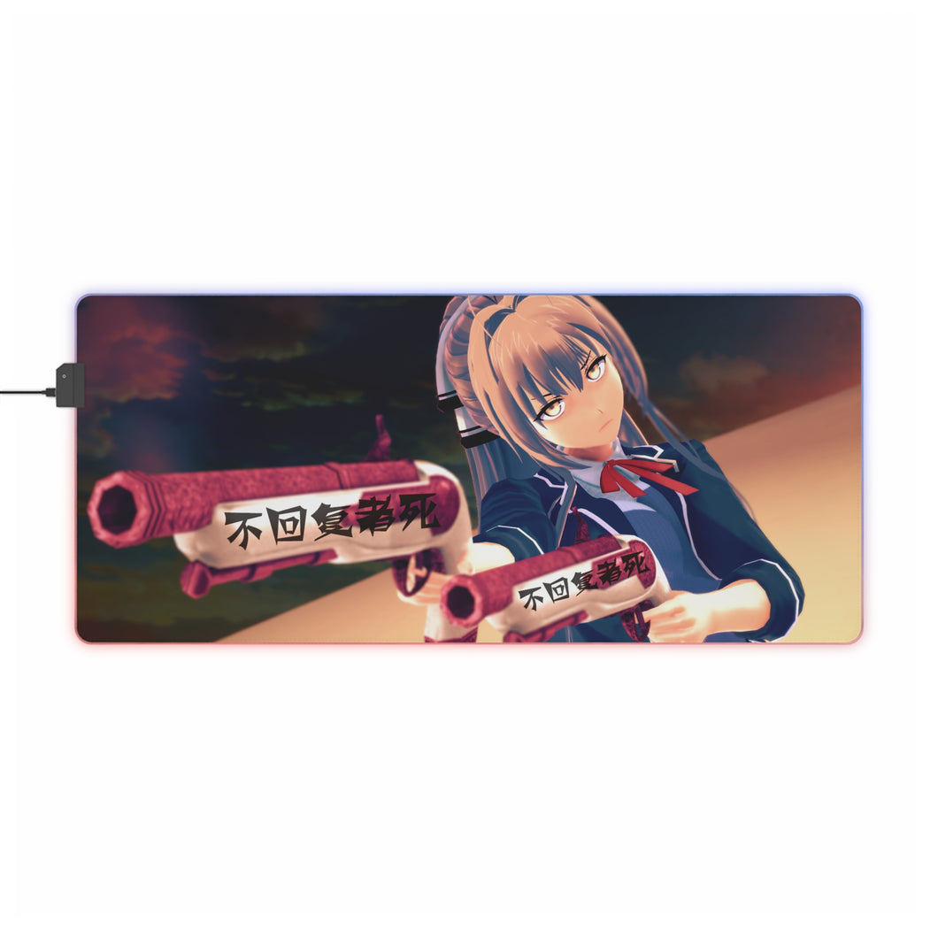 Amagi Brilliant Park Isuzu Sento RGB LED Mouse Pad (Desk Mat)