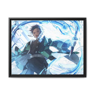 Anime Demon Slayer: Kimetsu no Yaiba Canvas Framed Art Print