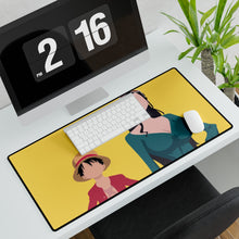 Load image into Gallery viewer, luffy y nicon robin one piece minimalist Mouse Pad (Desk Mat)
