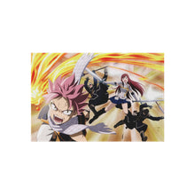 Load image into Gallery viewer, Fairy Tail Natsu Dragneel, Erza Scarlet Rug
