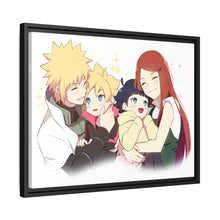 Load image into Gallery viewer, Boruto and Minato :&#39;) Canvas Framed Art Print
