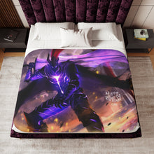 Load image into Gallery viewer, Anime Solo Leveling Sherpa Blanket
