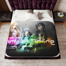 Load image into Gallery viewer, Sword Art Online Asuna Yuuki, Yui Sherpa Blanket
