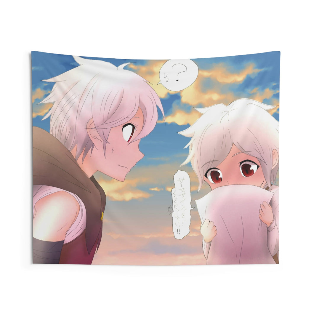 Is It Wrong To Try To Pick Up Girls In A Dungeon? Indoor Wall Tapestry