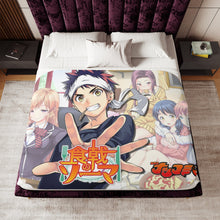 Load image into Gallery viewer, Anime Food Wars: Shokugeki no Soma Sherpa Blanket
