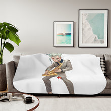 Load image into Gallery viewer, Anime Dr. Stone Sherpa Blanket
