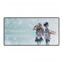 Load image into Gallery viewer, Anime Your Lie in April Mouse Pad (Desk Mat)
