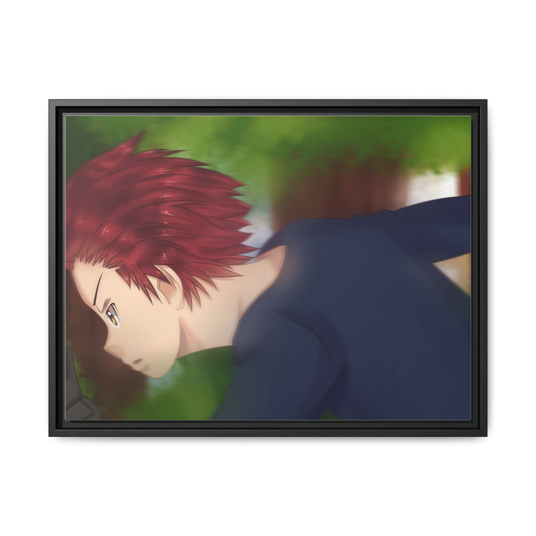 Anime Assassination Classroom Canvas Framed Art Print