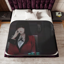 Load image into Gallery viewer, Kakegurui Yumeko Jabami Sherpa Blanket
