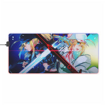 Load image into Gallery viewer, Fate/Grand Order Saber RGB LED Mouse Pad (Desk Mat)
