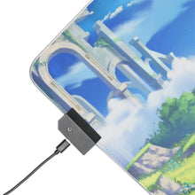 Load image into Gallery viewer, Anime Landscape RGB LED Mouse Pad (Desk Mat)
