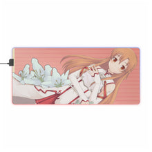 Load image into Gallery viewer, Sword Art Online Asuna Yuuki RGB LED Mouse Pad (Desk Mat)

