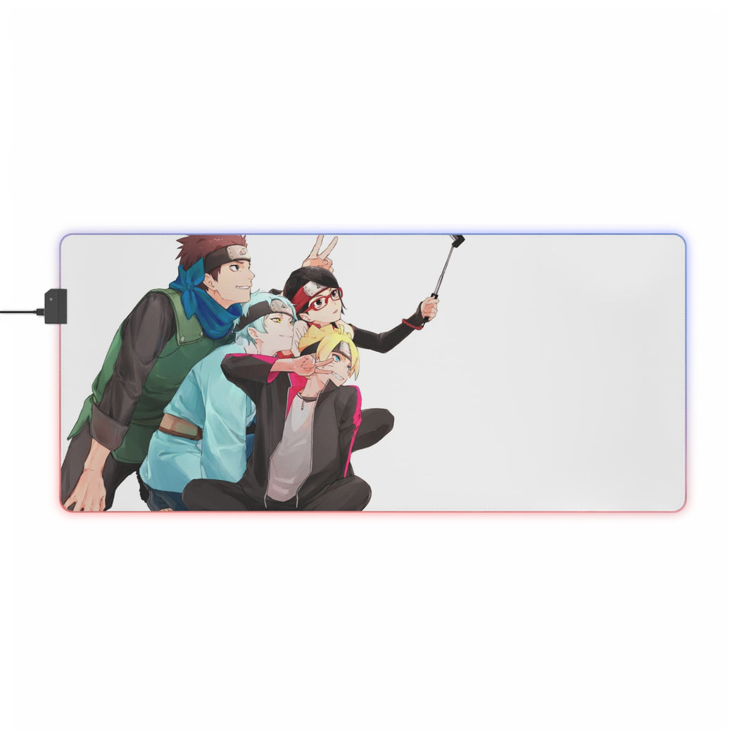 Boruto RGB LED Mouse Pad (Desk Mat)