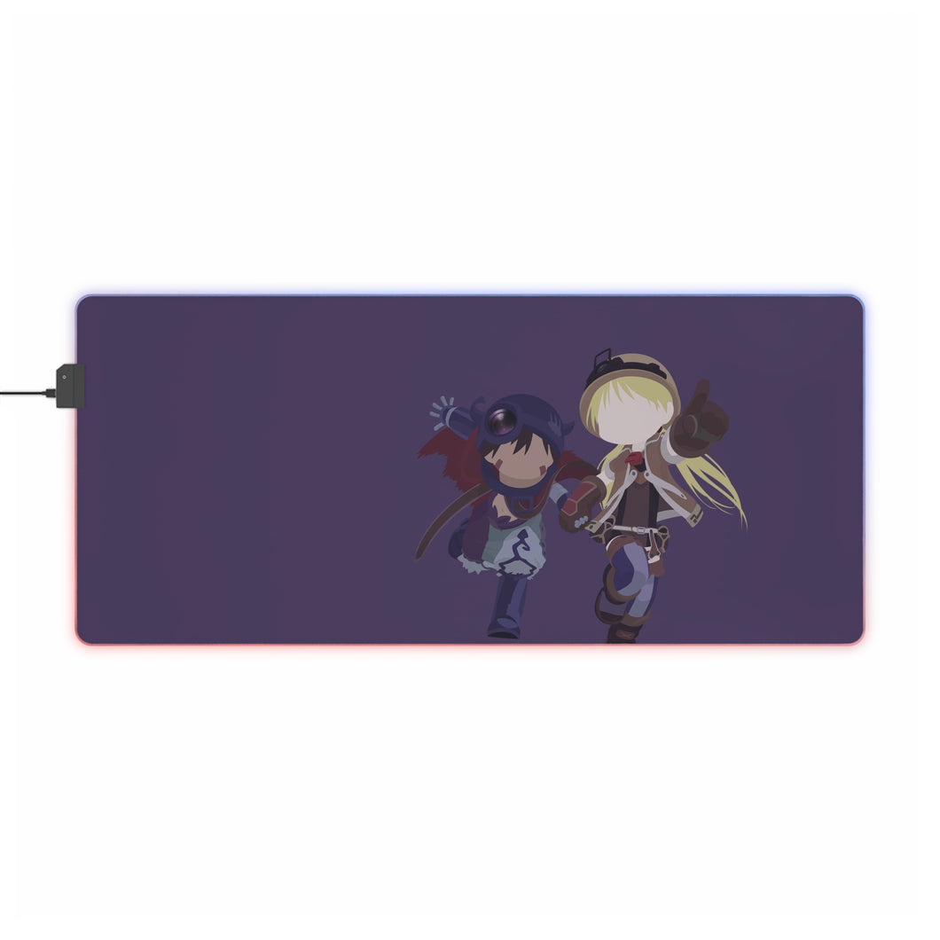 Anime Made In Abyss RGB LED Mouse Pad (Desk Mat)