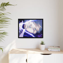 Load image into Gallery viewer, Satoru Gojo Canvas Framed Art Print
