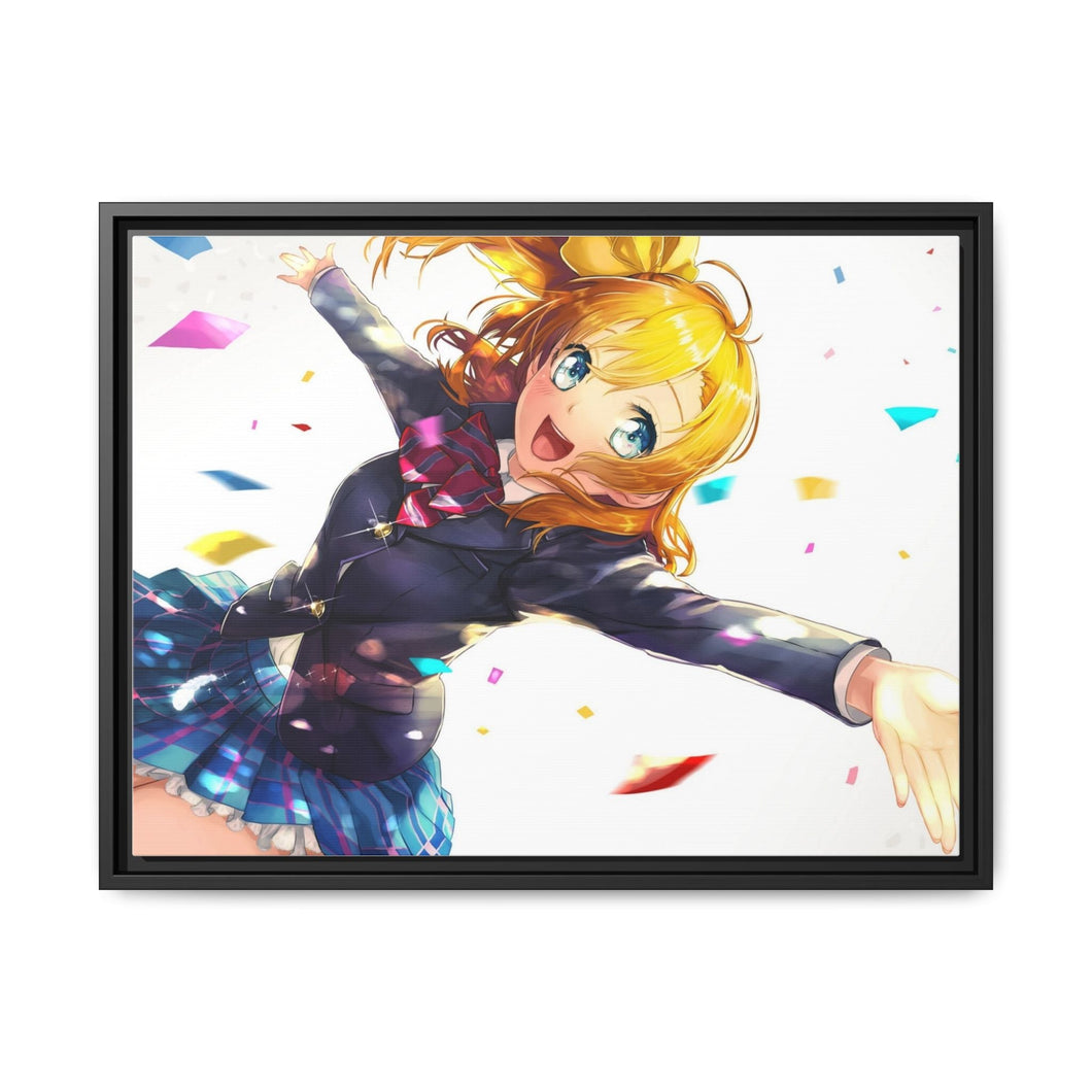 Anime Love Live! Canvas Framed Art Print