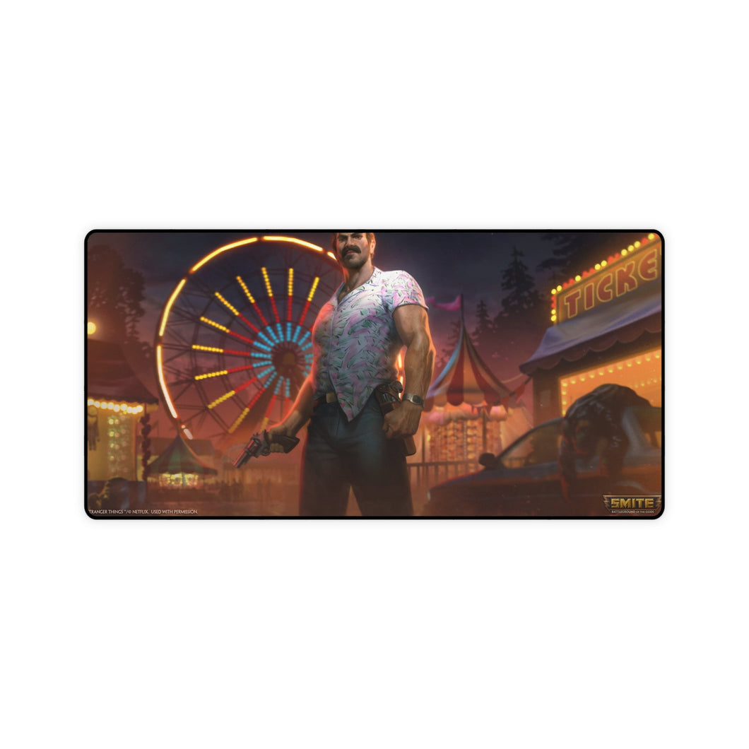 Smite X Stranger Things - Hopper, P.I. Apollo Mouse Pad (Desk Mat)