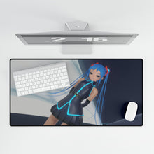 Load image into Gallery viewer, Hatsune Miku Blender Old Image Mouse Pad (Desk Mat)
