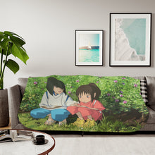 Load image into Gallery viewer, Spirited Away Sherpa Blanket
