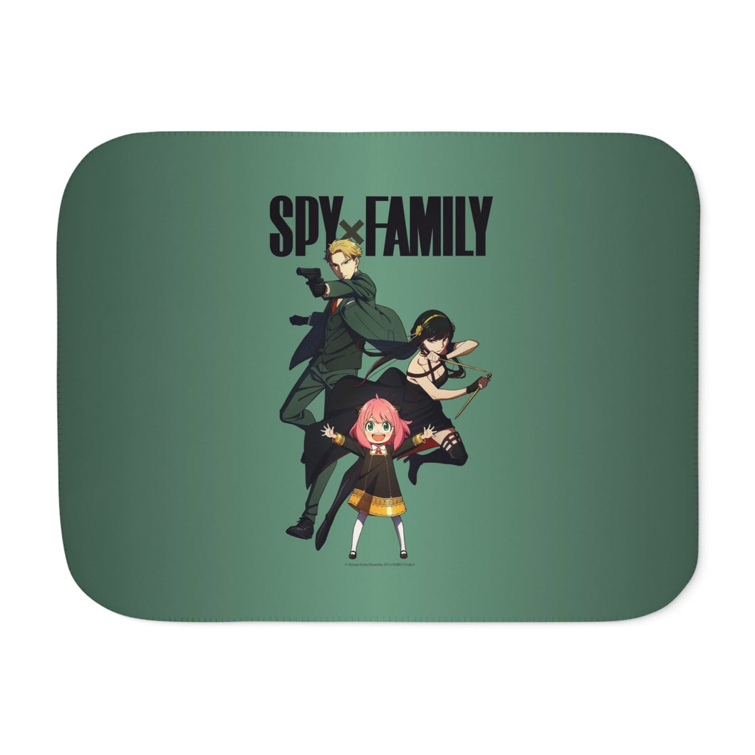 Anime Spy x Family Sherpa Blanket