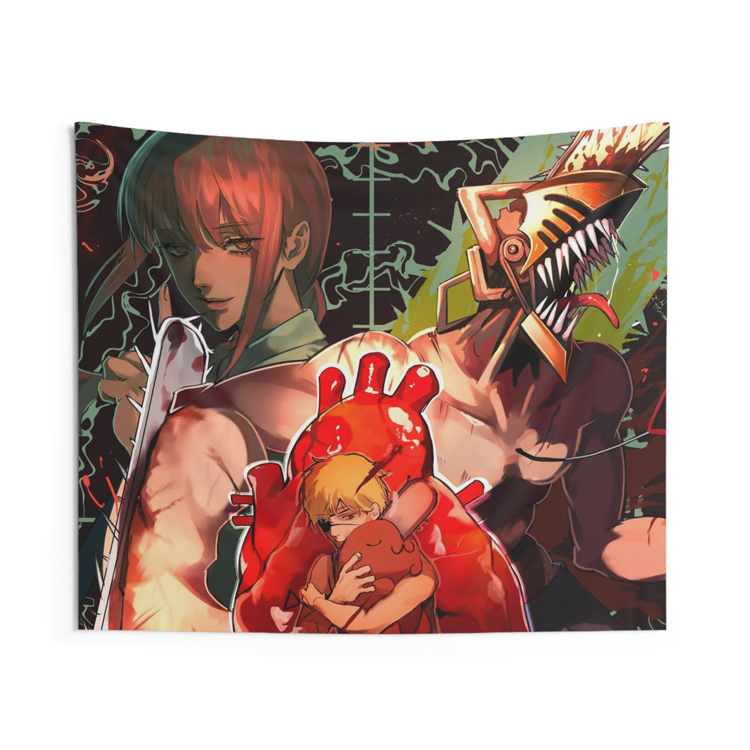 Anime Chainsaw Man Indoor Wall Tapestry