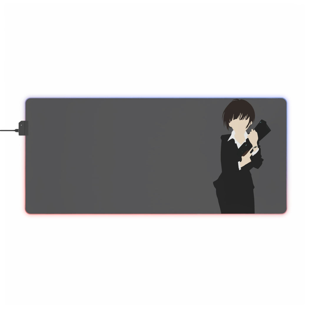 Akane Tsunemori Minimalist RGB LED Mouse Pad (Desk Mat)