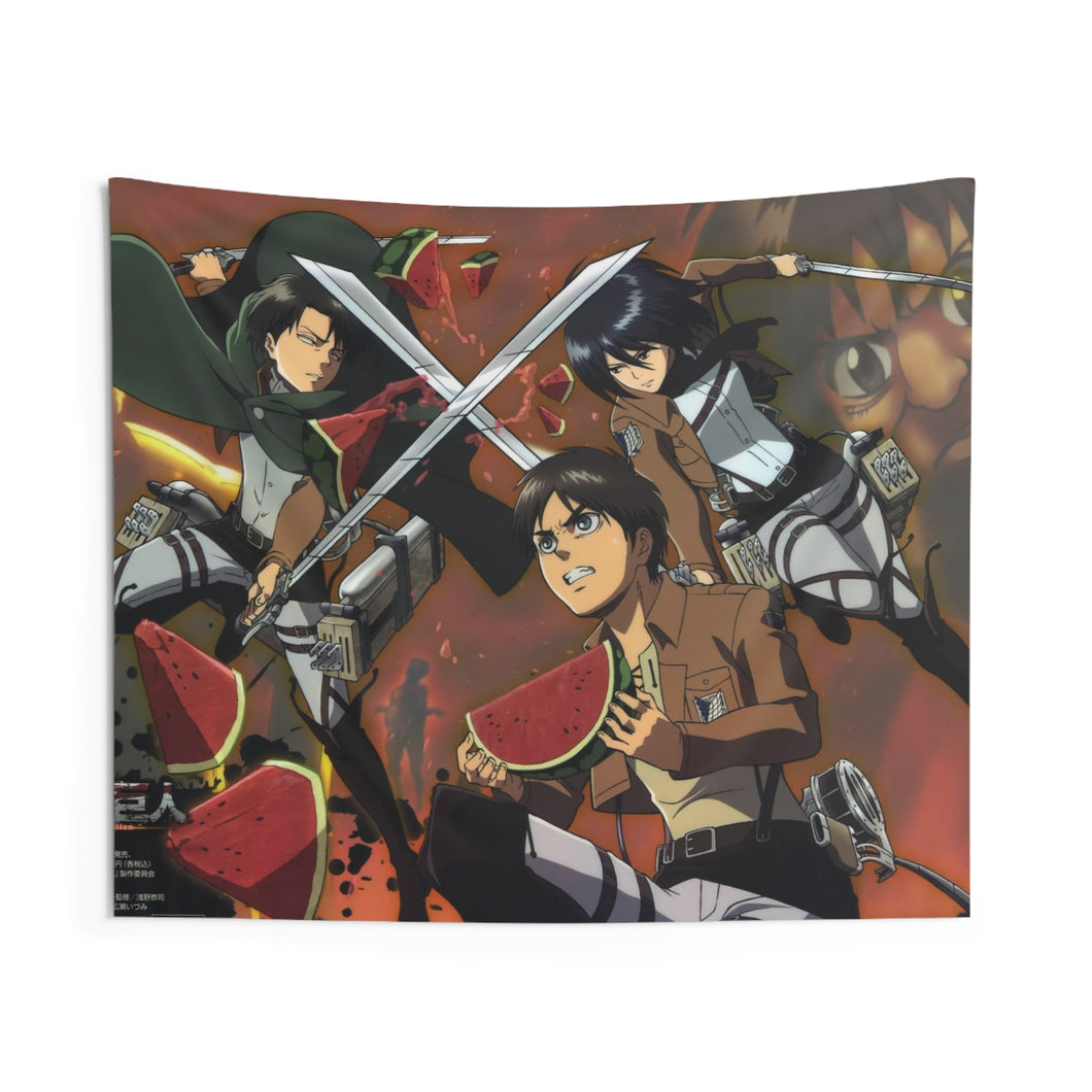 Anime Attack On Titan Indoor Wall Tapestry