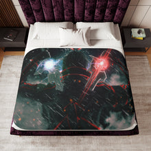 Load image into Gallery viewer, Sword Art Online Kazuto Kirigaya Sherpa Blanket
