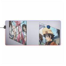 Load image into Gallery viewer, Mirai Nikki RGB LED Mouse Pad (Desk Mat)
