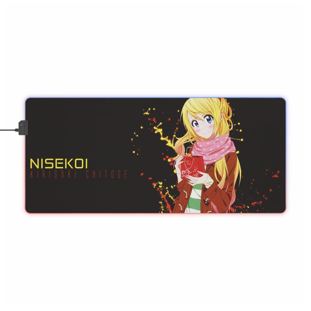Nisekoi Chitoge Kirisaki RGB LED Mouse Pad (Desk Mat)