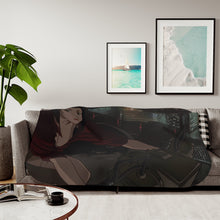 Load image into Gallery viewer, Anime Cowboy Bebopr Sherpa Blanket

