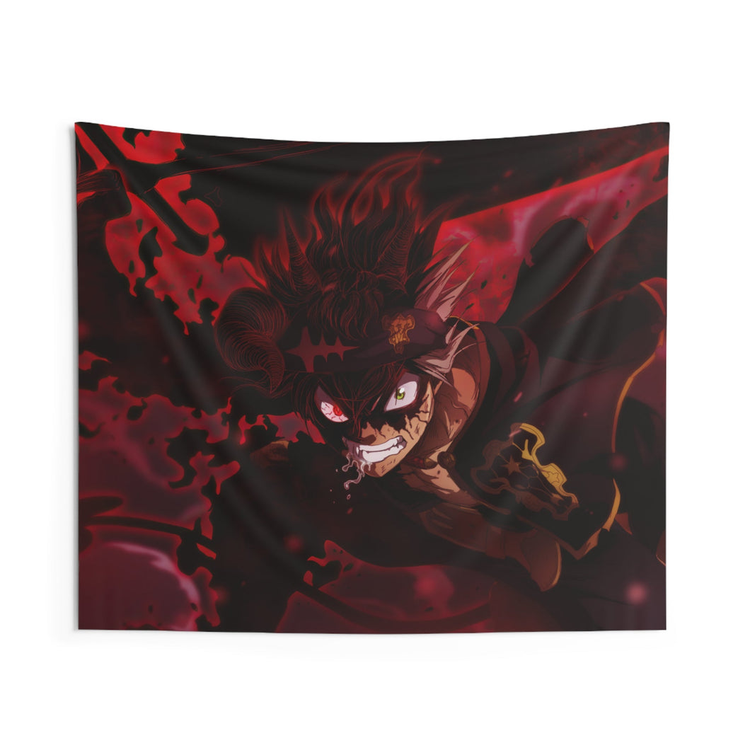 Black Clover Asta Indoor Wall Tapestry