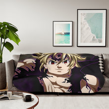 Load image into Gallery viewer, The Seven Deadly Sins Meliodas Sherpa Blanket
