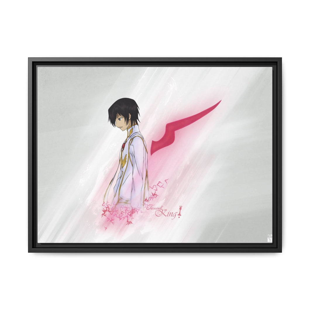 Anime Code Geass Canvas Framed Art Print