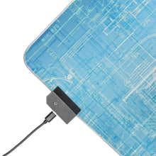 Load image into Gallery viewer, Anime Neon Genesis Evangelion RGB LED Mouse Pad (Desk Mat)
