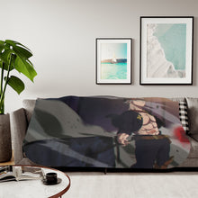 Load image into Gallery viewer, Anime Black Clover Sherpa Blanket
