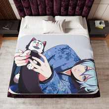 Load image into Gallery viewer, Kuroko&#39;s Basketball Sherpa Blanket
