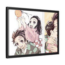 Load image into Gallery viewer, Anime Demon Slayer: Kimetsu no Yaiba Canvas Framed Art Print
