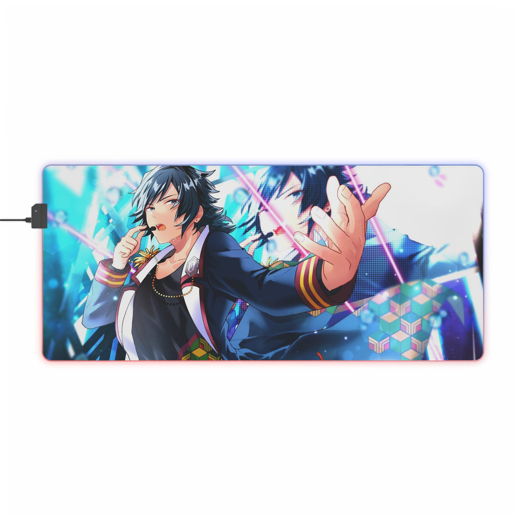 Giyuu Tomioka RGB LED Mouse Pad (Desk Mat)