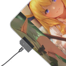 Load image into Gallery viewer, Goblin Slayer Cow Girl, Goblin Slayer, Guild Girl, High Elf Archer, Priestess RGB LED Mouse Pad (Desk Mat)
