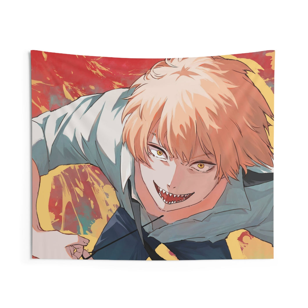 Anime Chainsaw Man Indoor Wall Tapestry