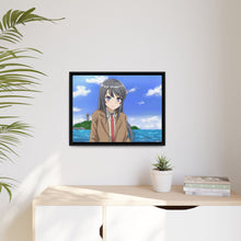 Load image into Gallery viewer, Rascal Does Not Dream of Bunny Girl Senpai Canvas Framed Art Print

