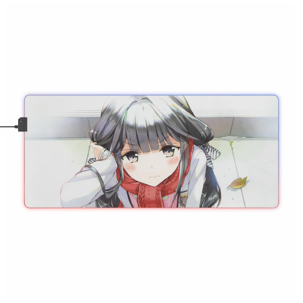 Masamune-kun's Revenge Aki Adagaki RGB LED Mouse Pad (Desk Mat)