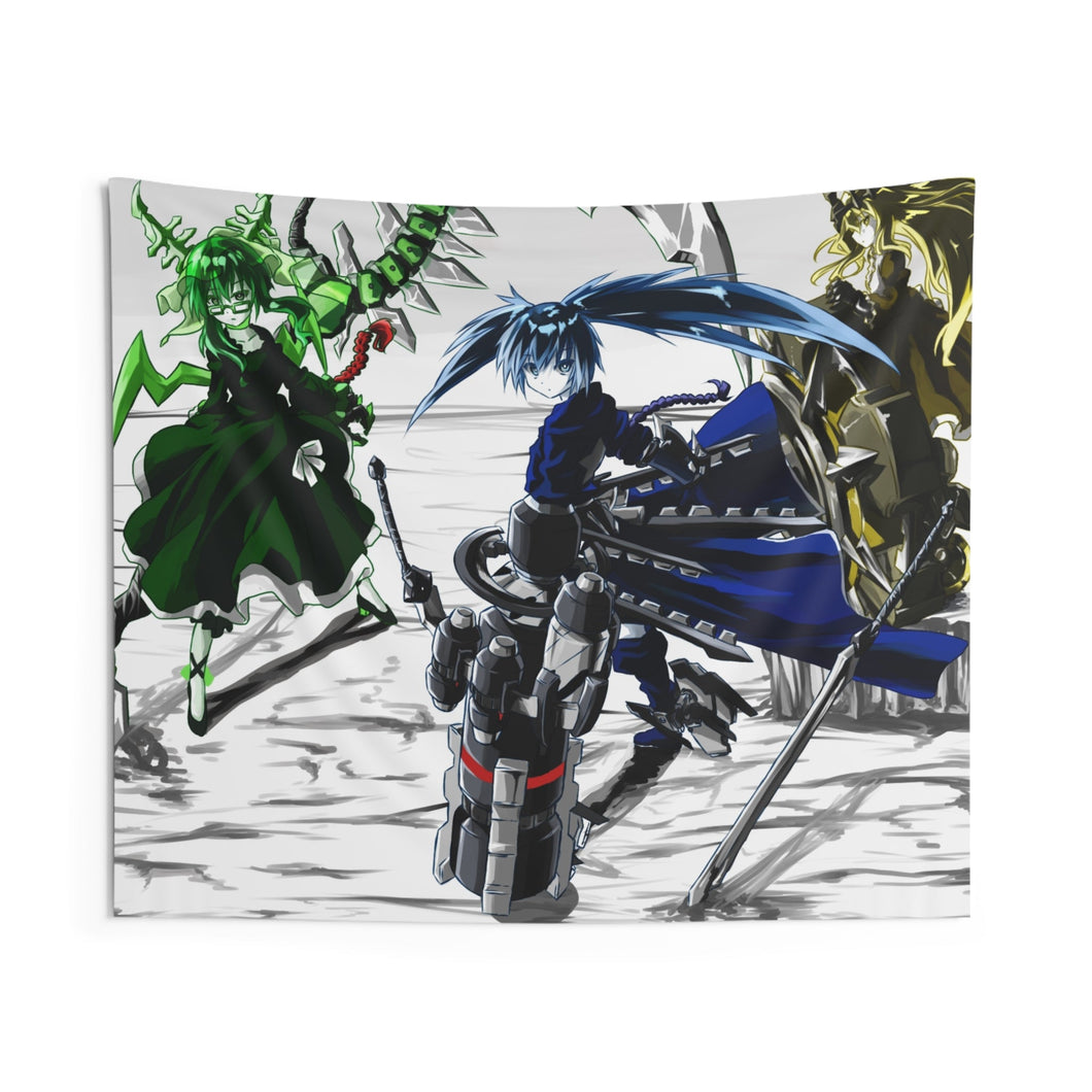 Black Rock Shooter Indoor Wall Tapestry